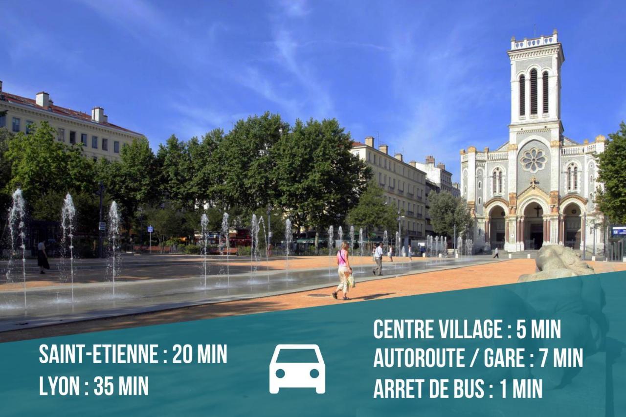 Kasa Home - Calme, Cosy, Wifi & Netflix Saint-Martin-la-Plaine Εξωτερικό φωτογραφία